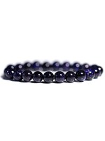Blue Goldstone (8mm  Bracelet)