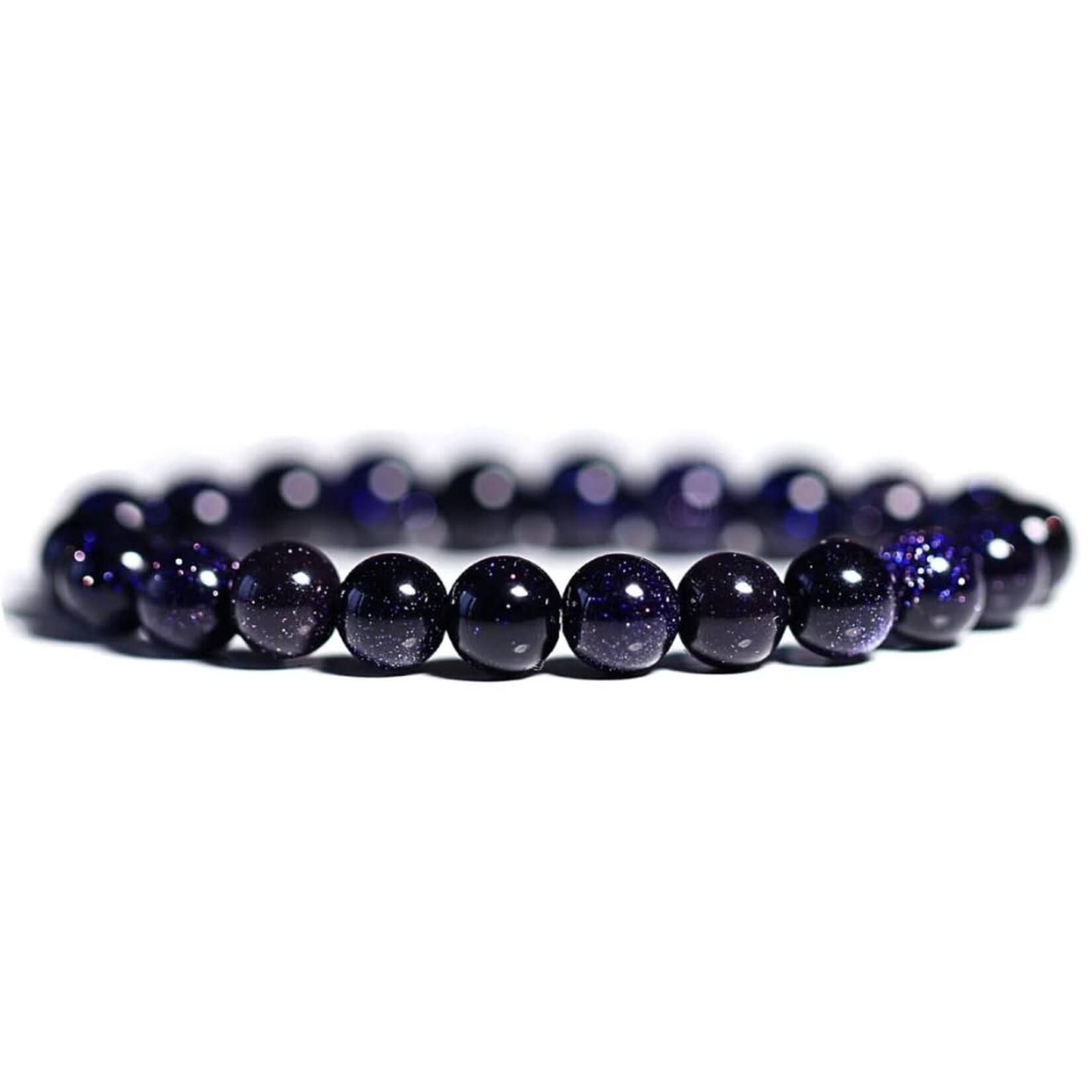 Blue Goldstone (8mm  Bracelet)