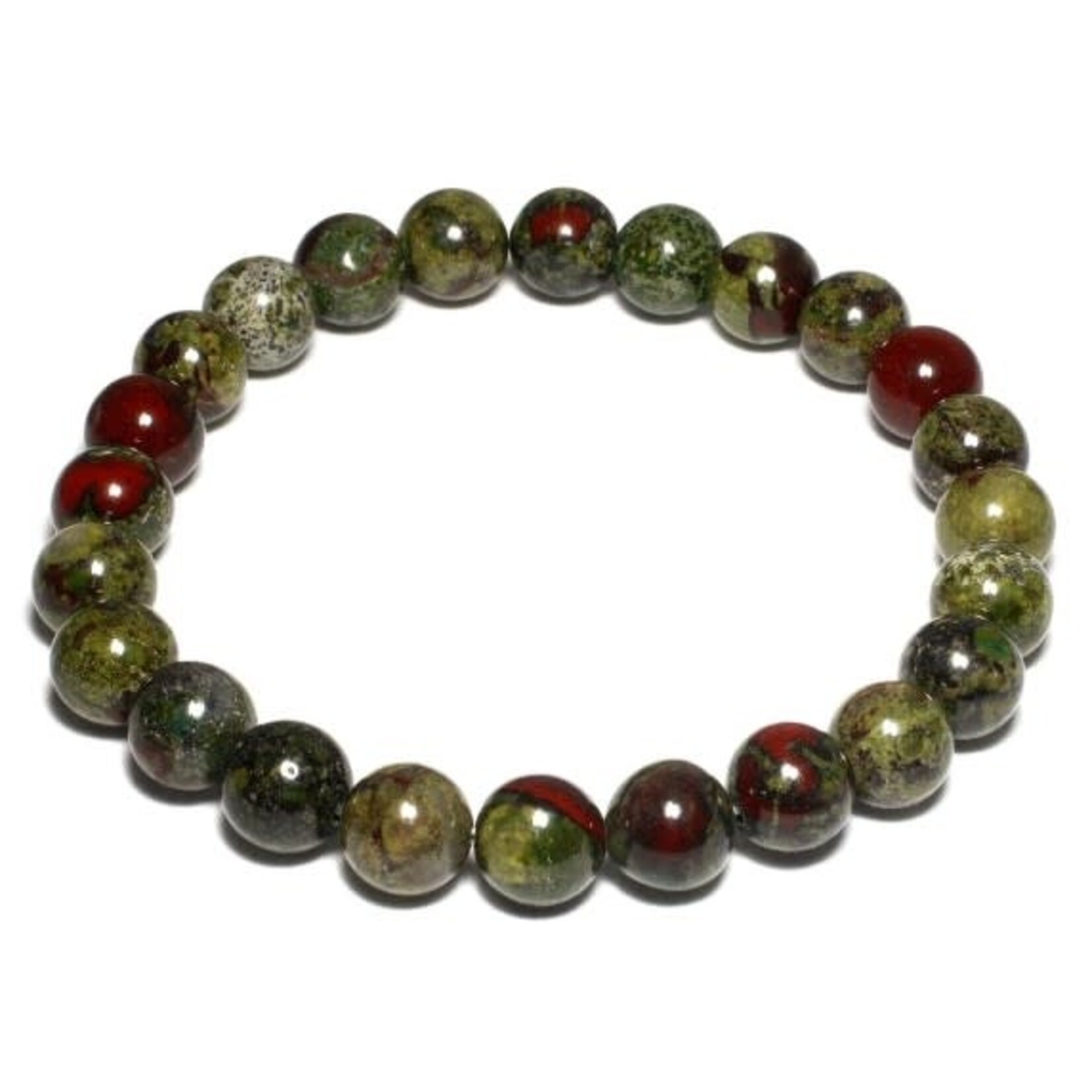 Jasper Dragon's Blood (8mm Bracelet)