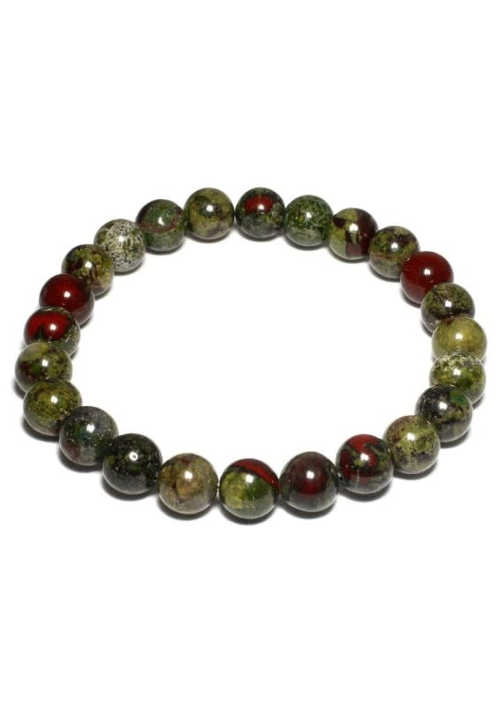 Jasper Dragon's Blood (8mm Bracelet)