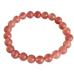 Strawberry Quartz (8mm Bracelet)