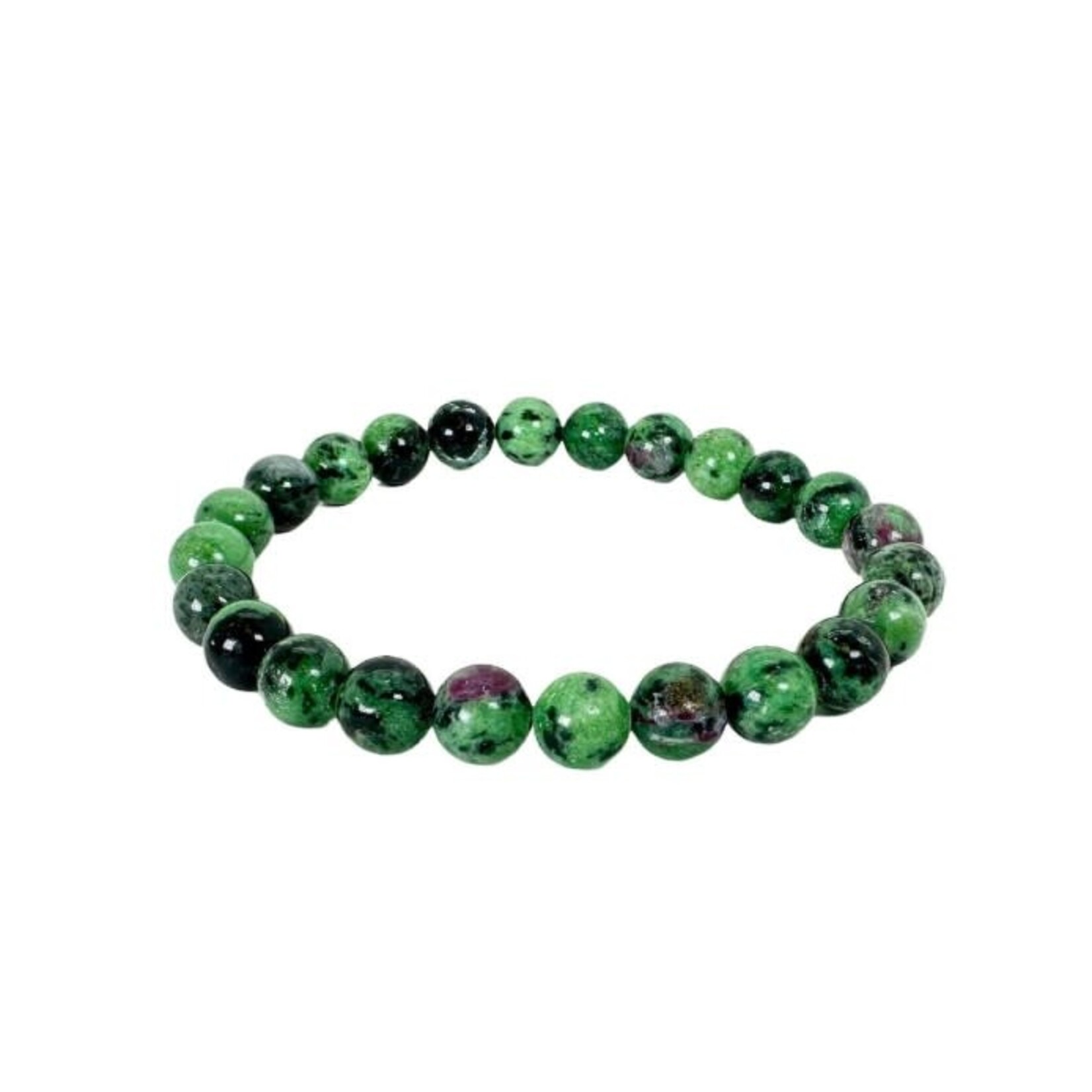 Ruby & Zoisite (8mm Bracelet)