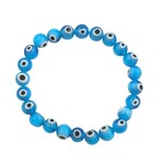 Evil Eye Bracelet - Light Blue