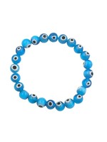 Evil Eye Bracelet - Light Blue