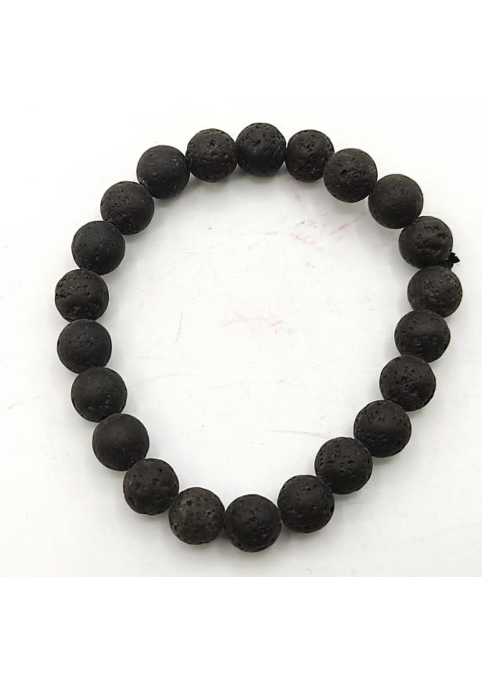 Lava Stone (Beads Bracelet) - 8mm
