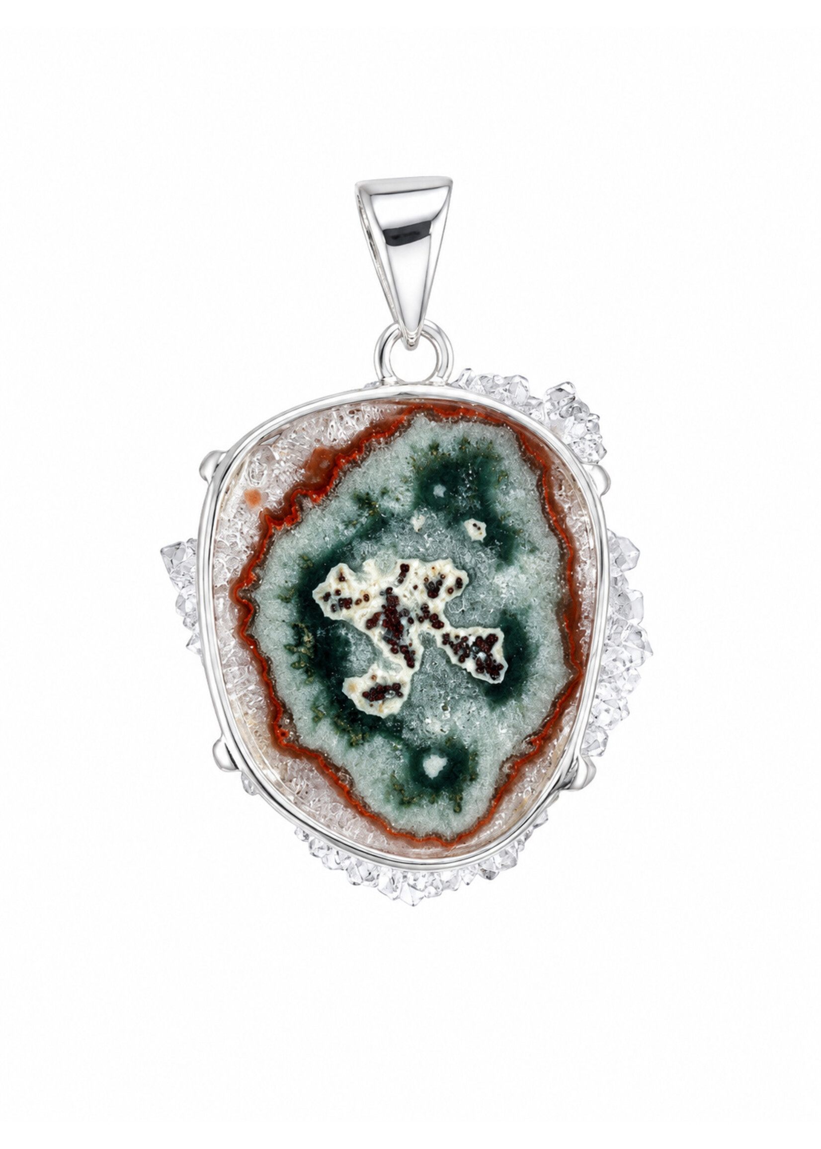 SS Amethyst Stalactite Pendant