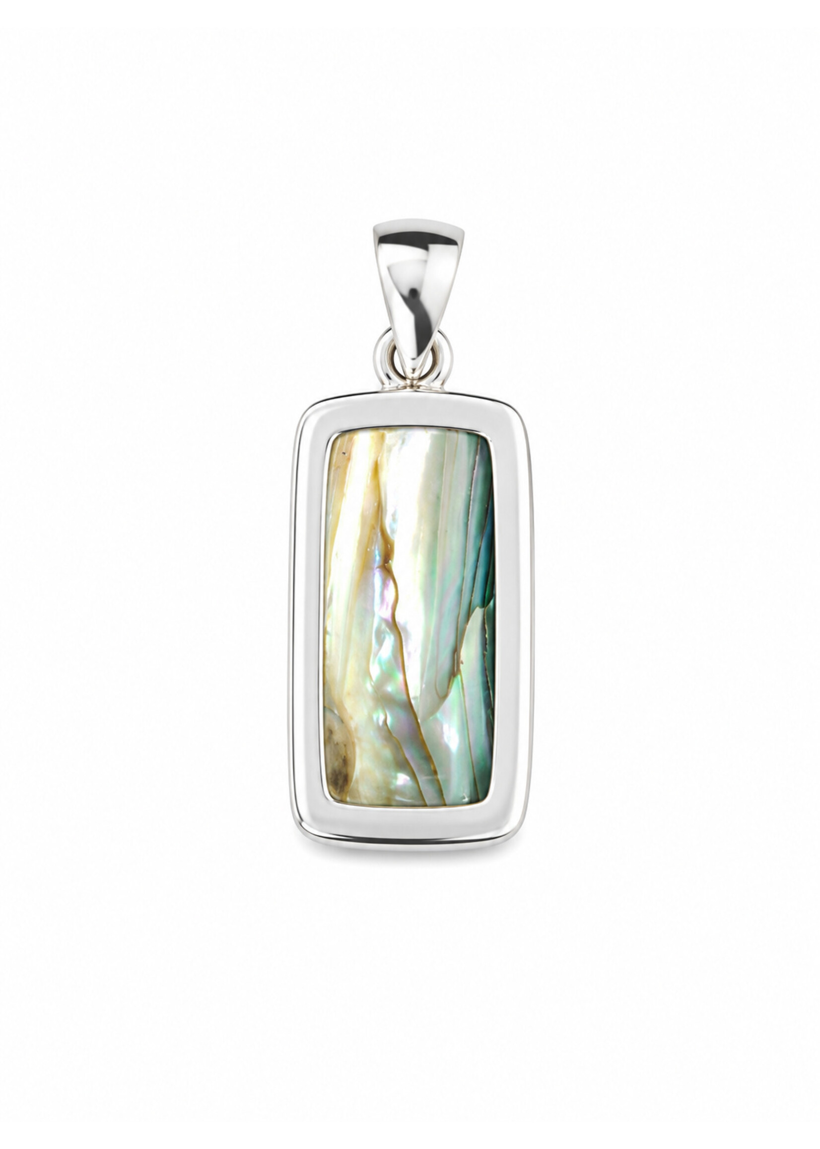 SS Abalone Pendant