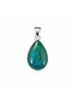 SS Chrysocolla Pendant