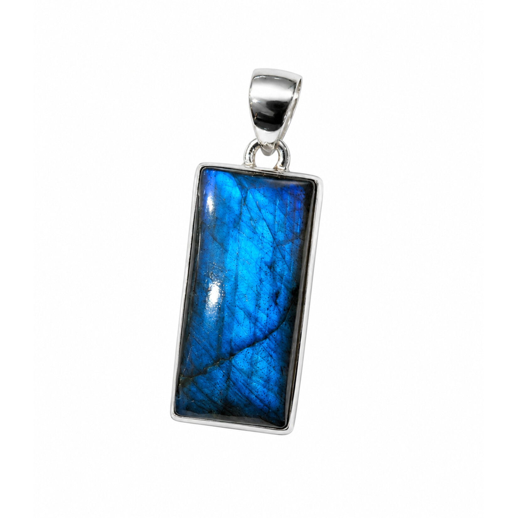 SS Labradorite Pendant