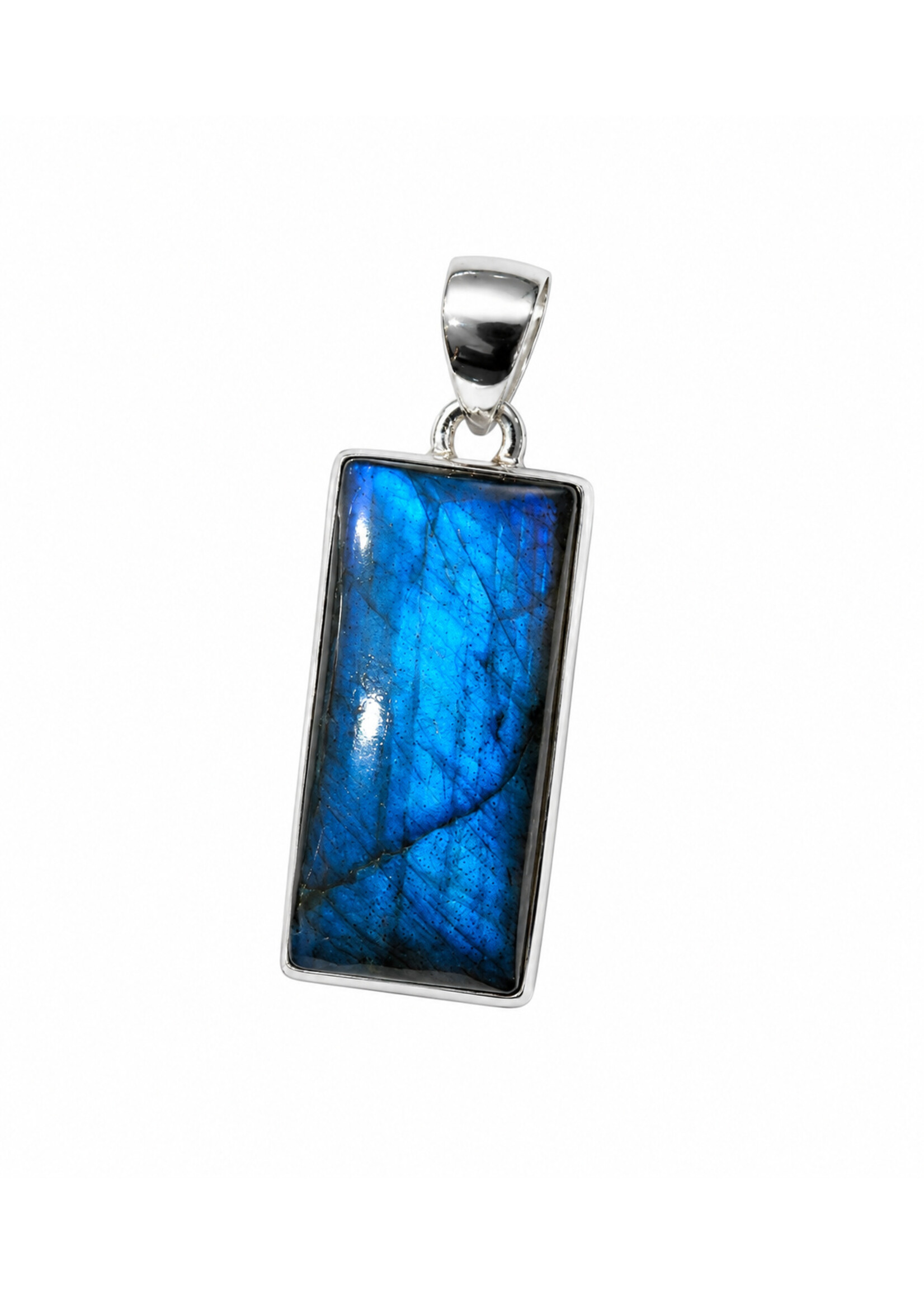SS Labradorite Pendant
