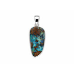 SS Boulder Opal Pendant