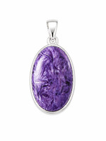 SS Charoite Pendant
