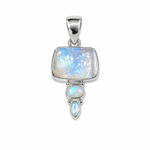 SS 3 - Stone Moonstone Pendant