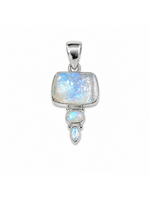 SS 3 - Stone Moonstone Pendant