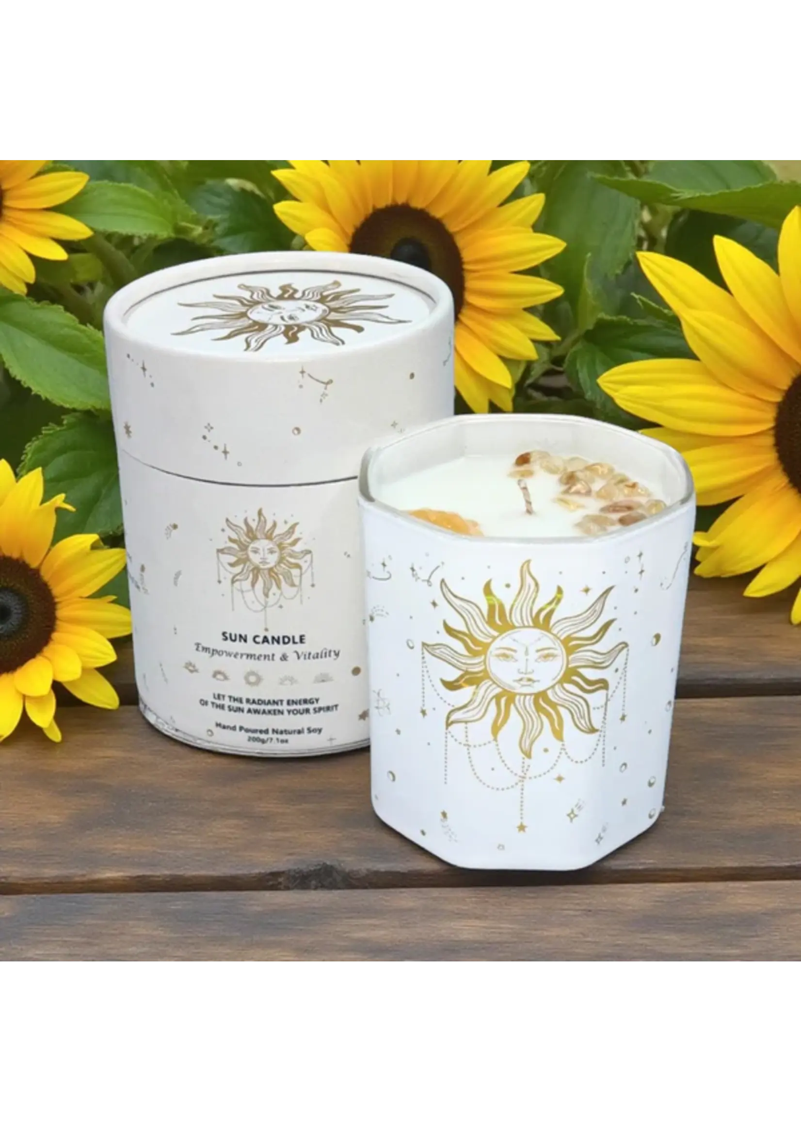 Gemstone Candle - Sun