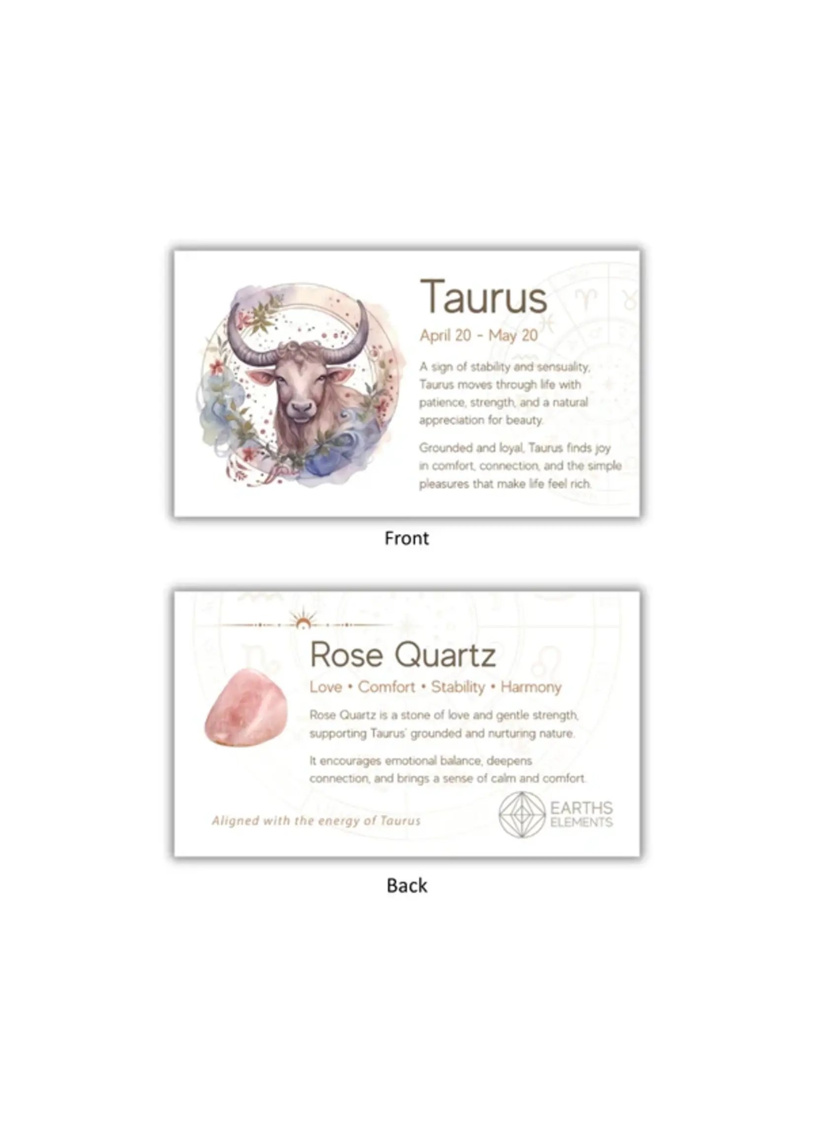Zodiac Candle Set Taurus