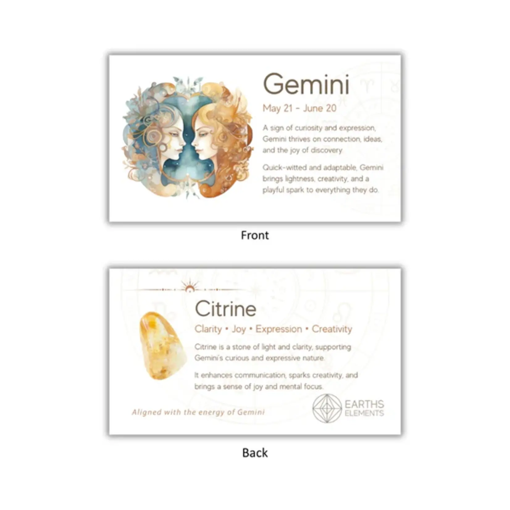 Zodiac Candle Set Gemini