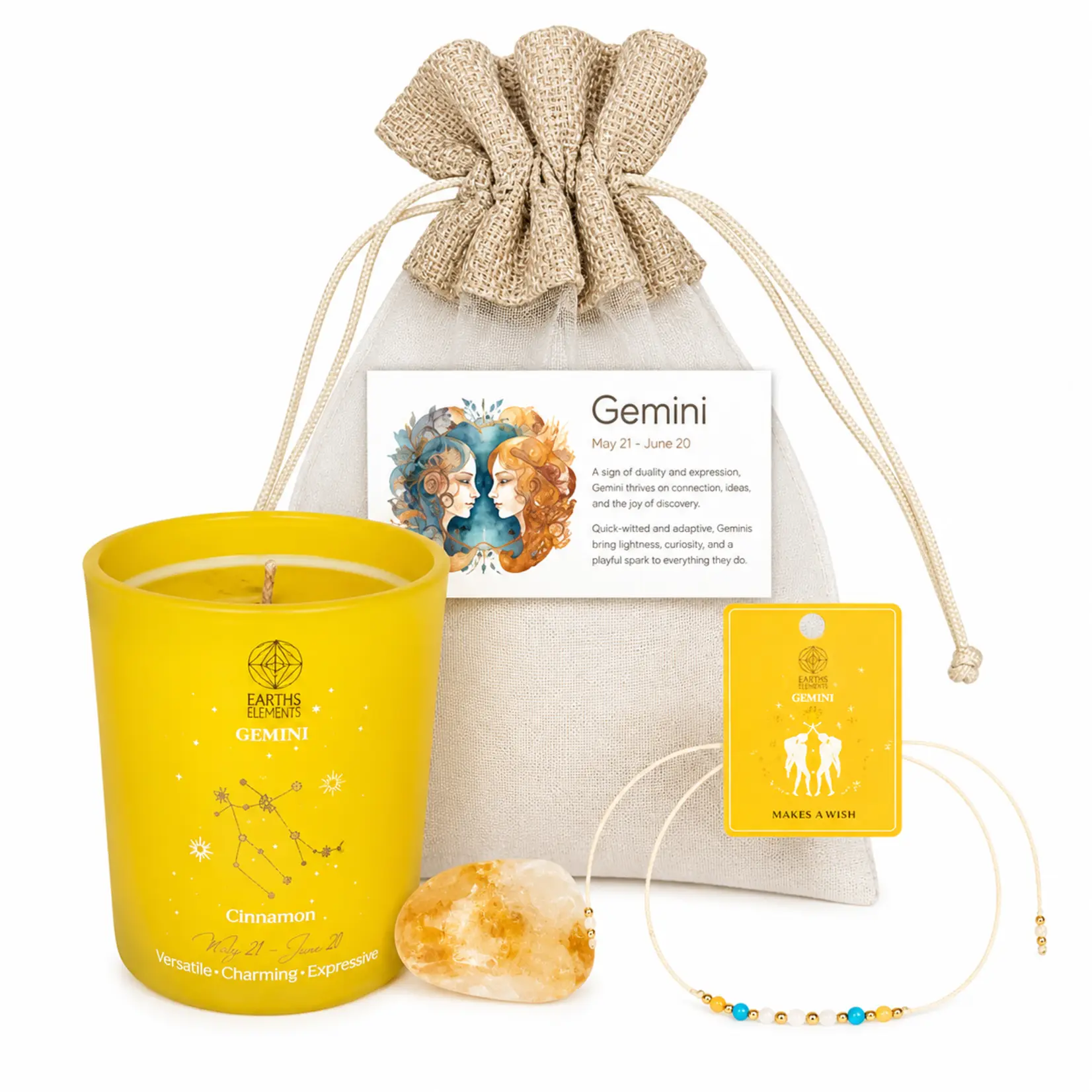Zodiac Candle Set Gemini