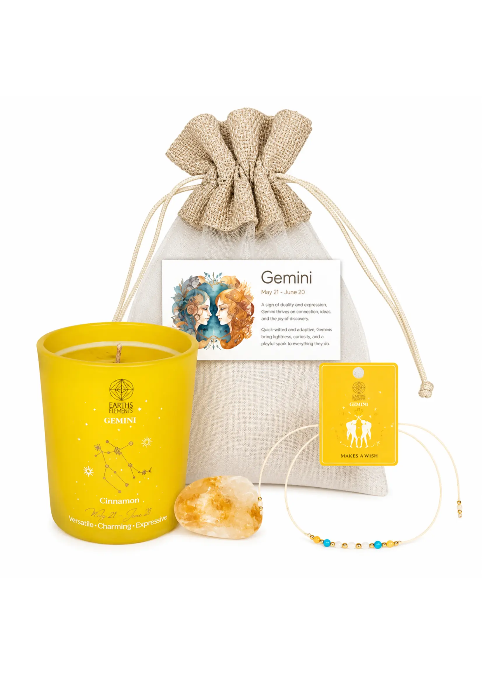 Zodiac Candle Set Gemini