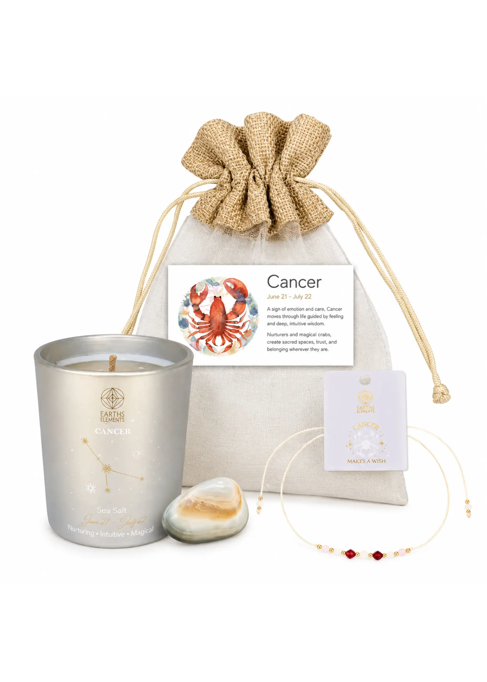 Zodiac Candle Set Cancer