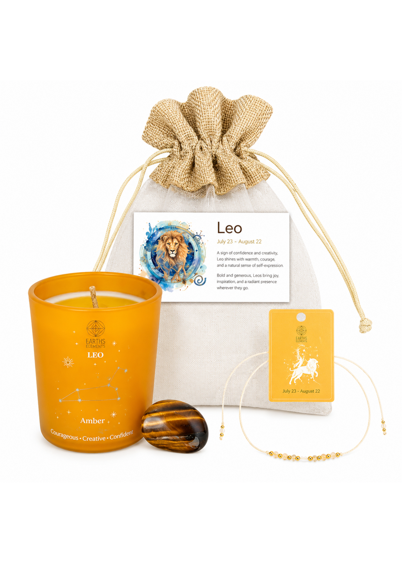 Zodiac Candle Set Leo