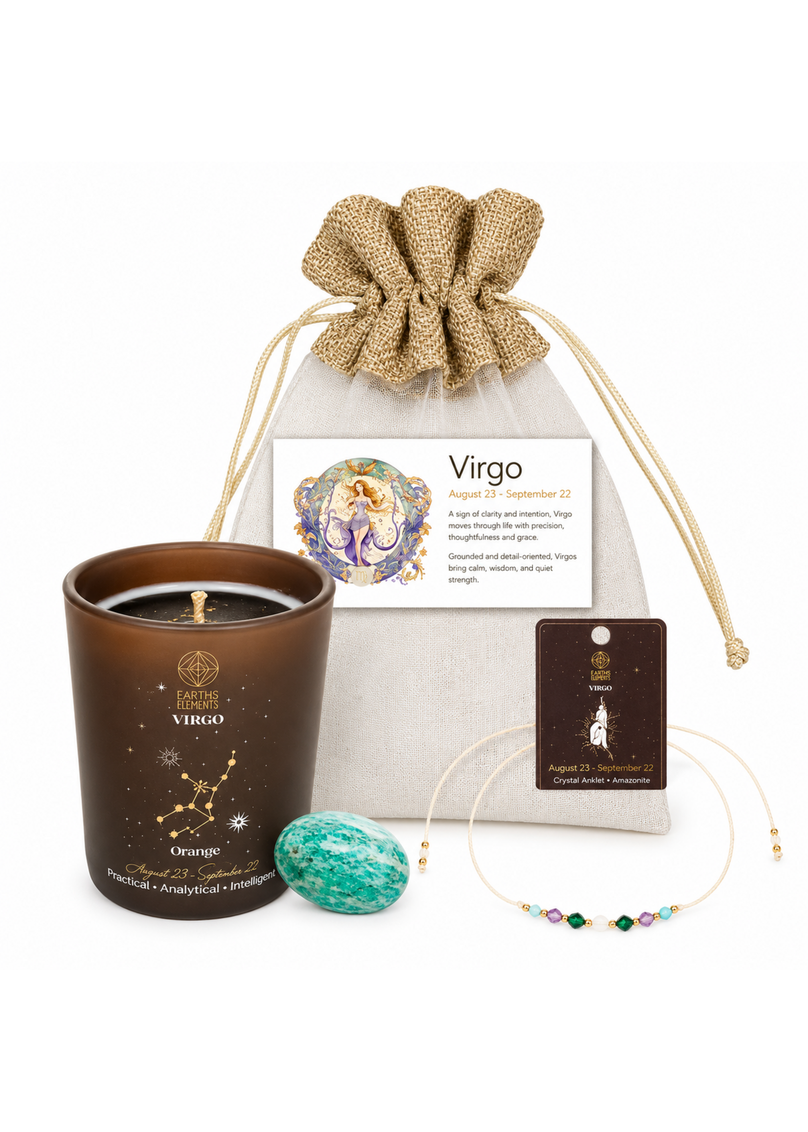 Zodiac Candle Set Virgo