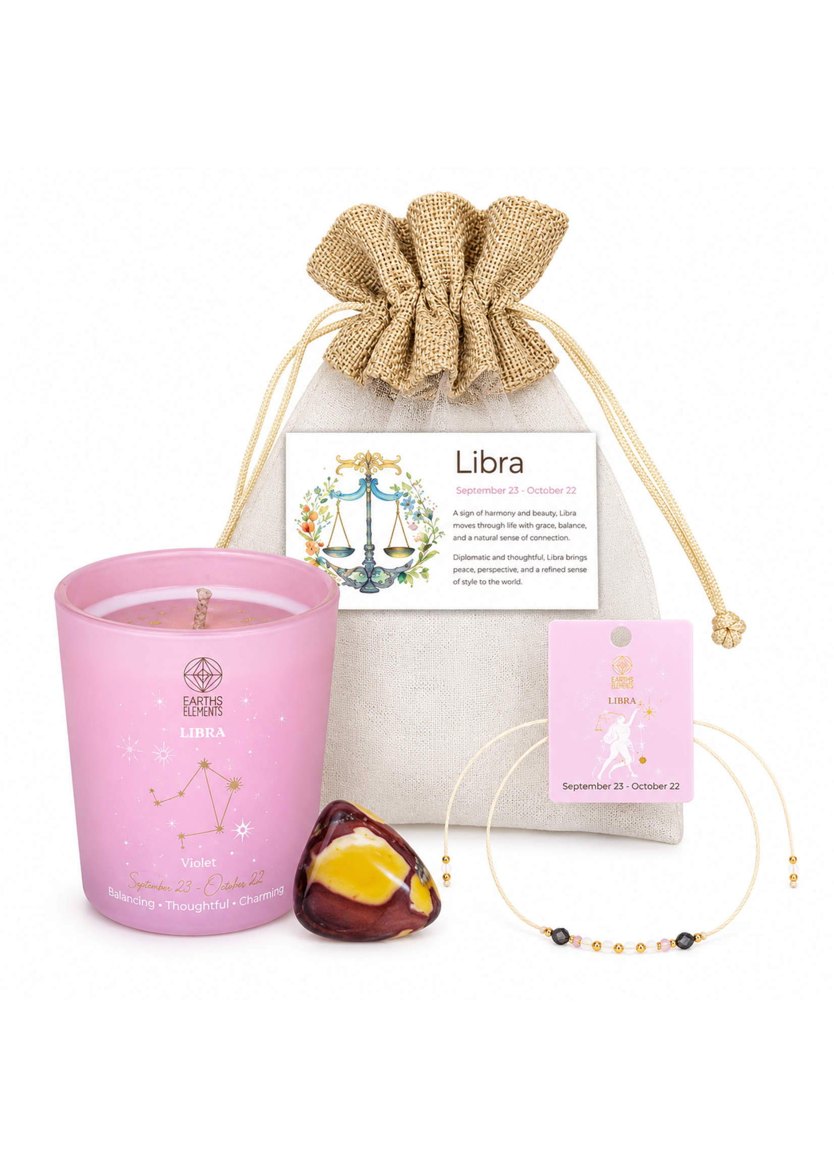 Zodiac Candle Set Libra