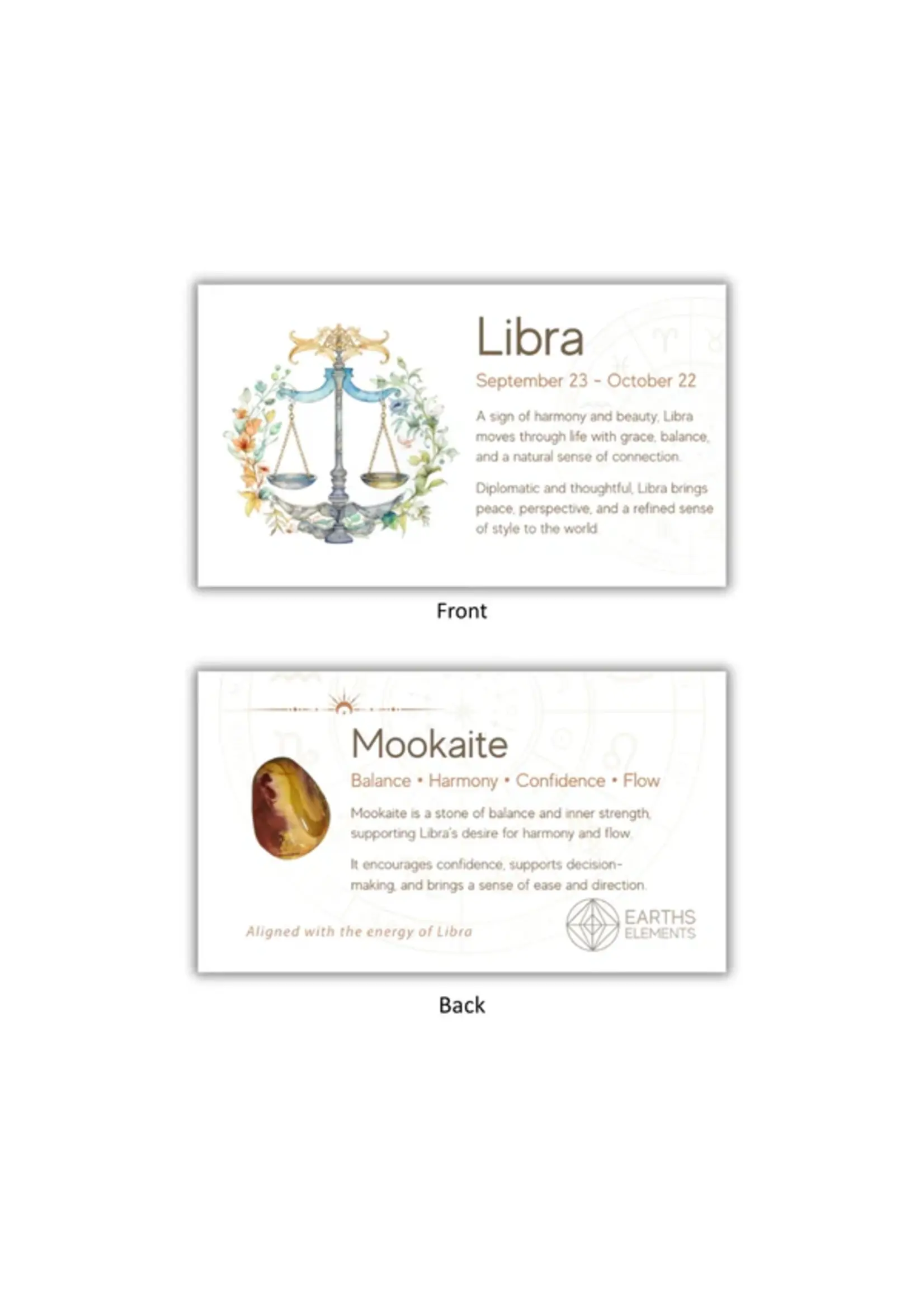 Zodiac Candle Set Libra