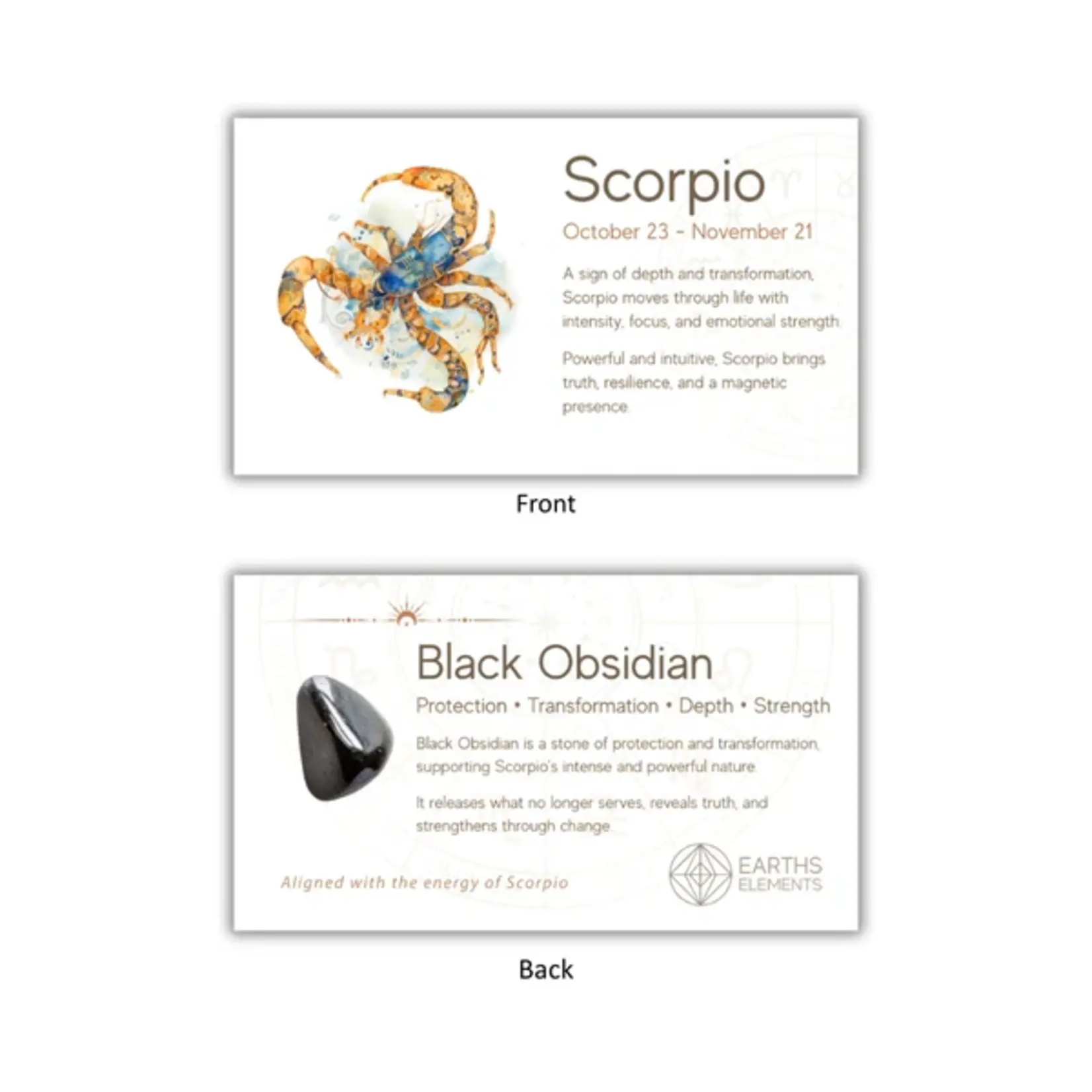 Zodiac Candle Set Scorpio