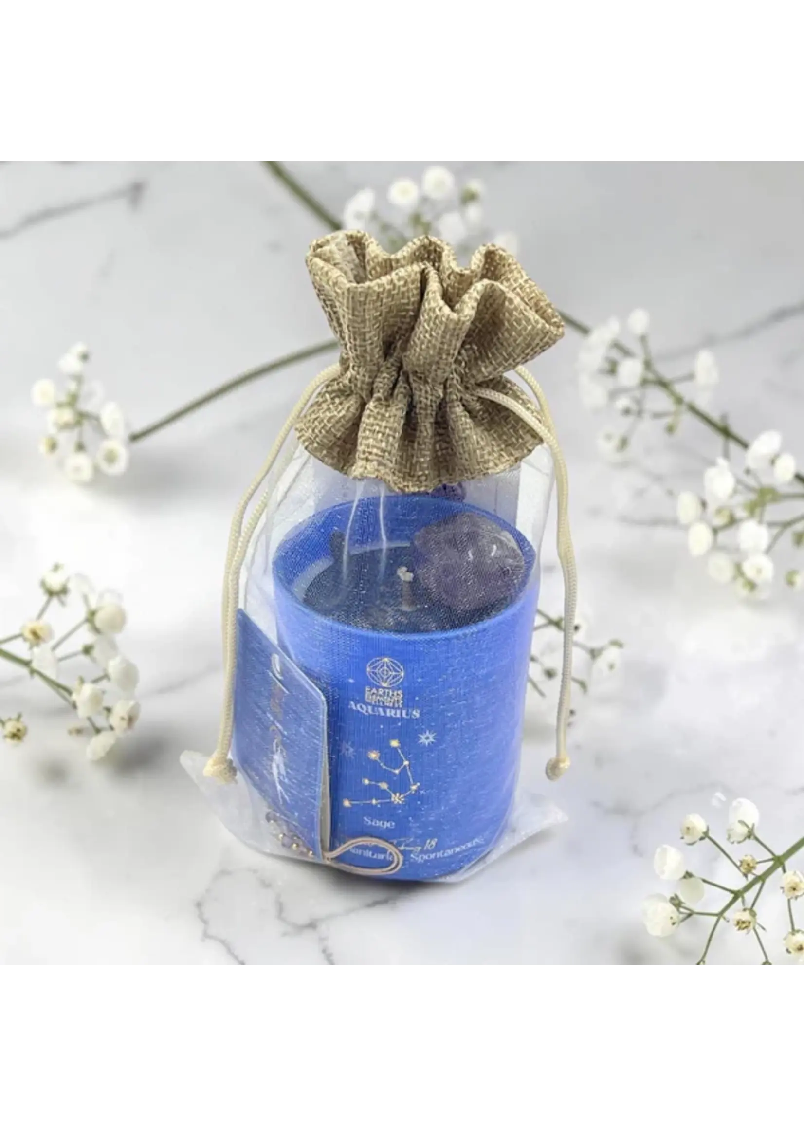 Zodiac Candle Set Aquarius