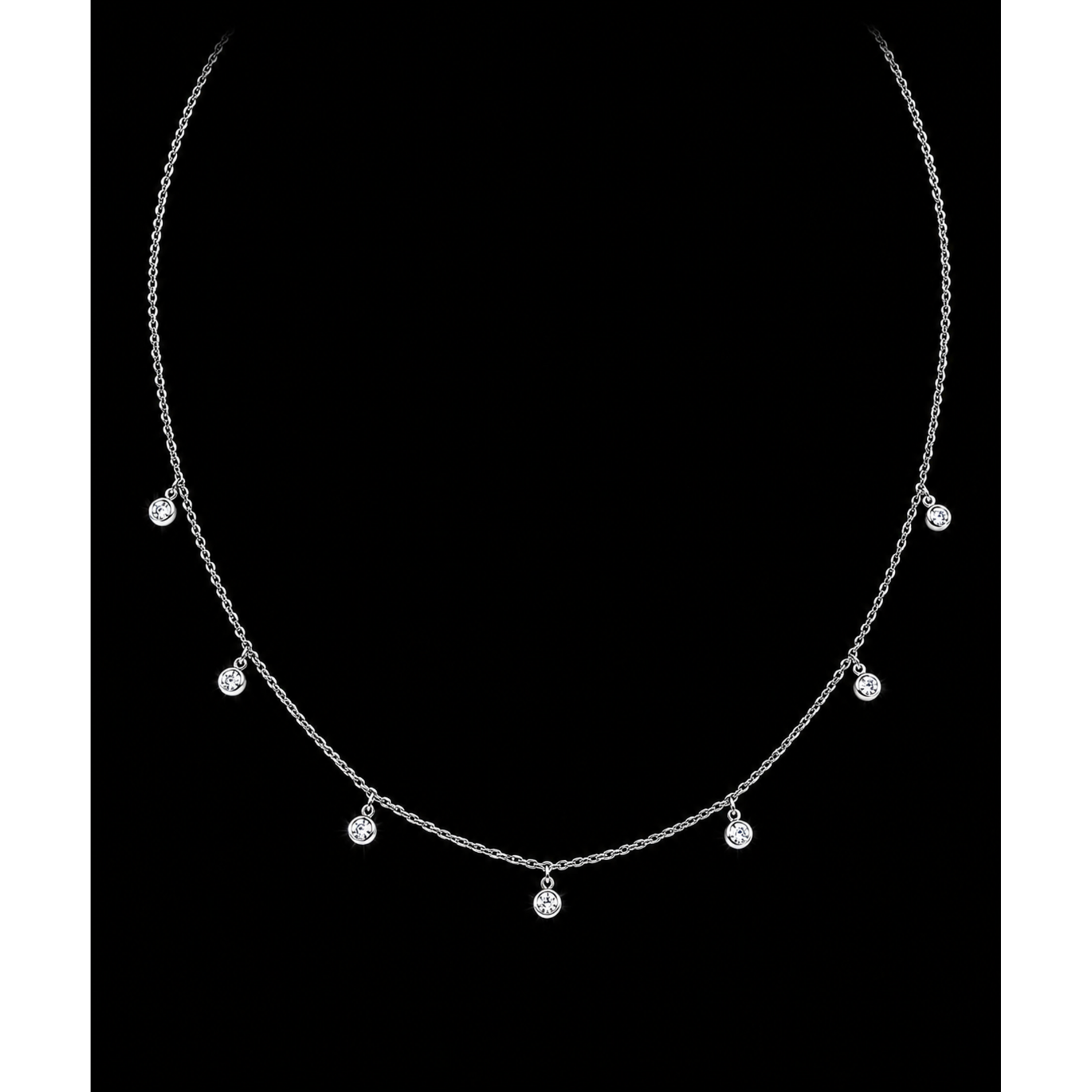10k Lab Diamond Necklace