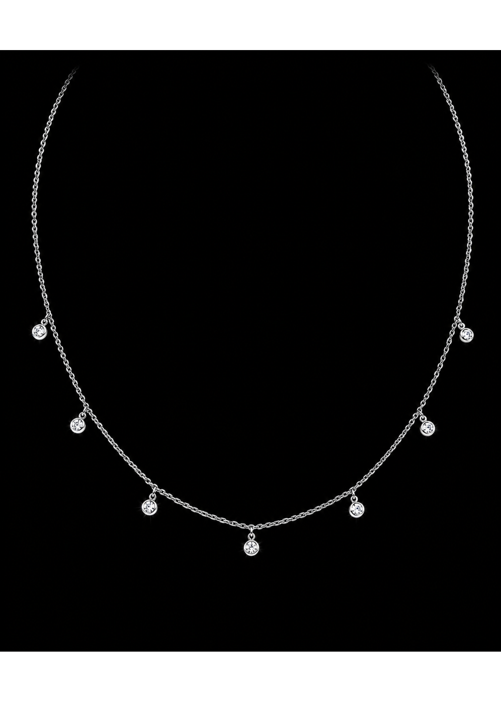 10k Lab Diamond Necklace
