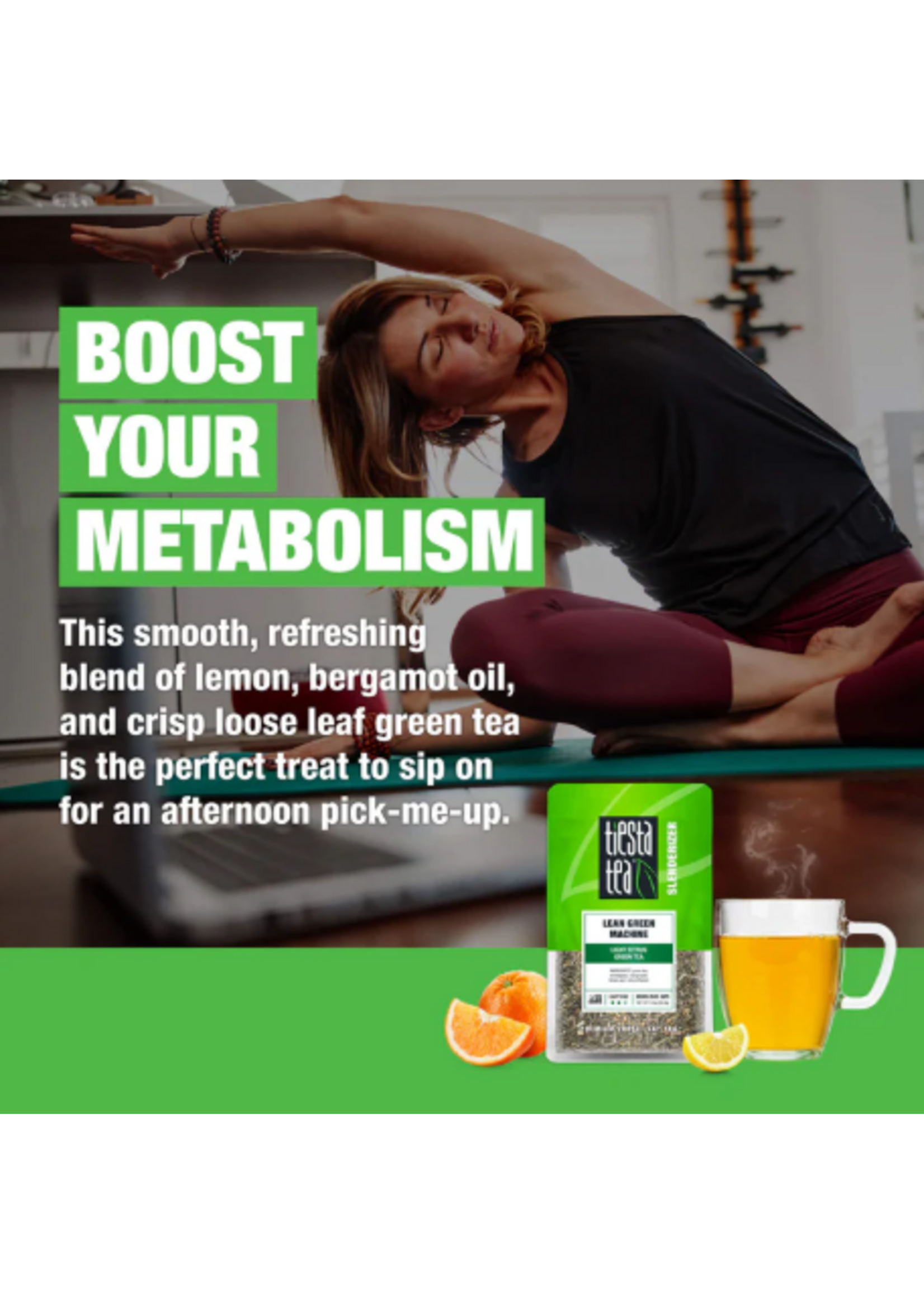 Tiesta Tea Lean Green Machine