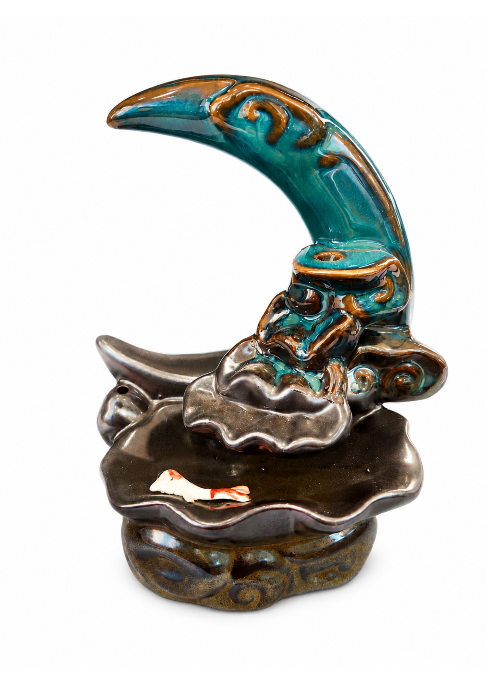 Backflow Burners Koi Fish Moon