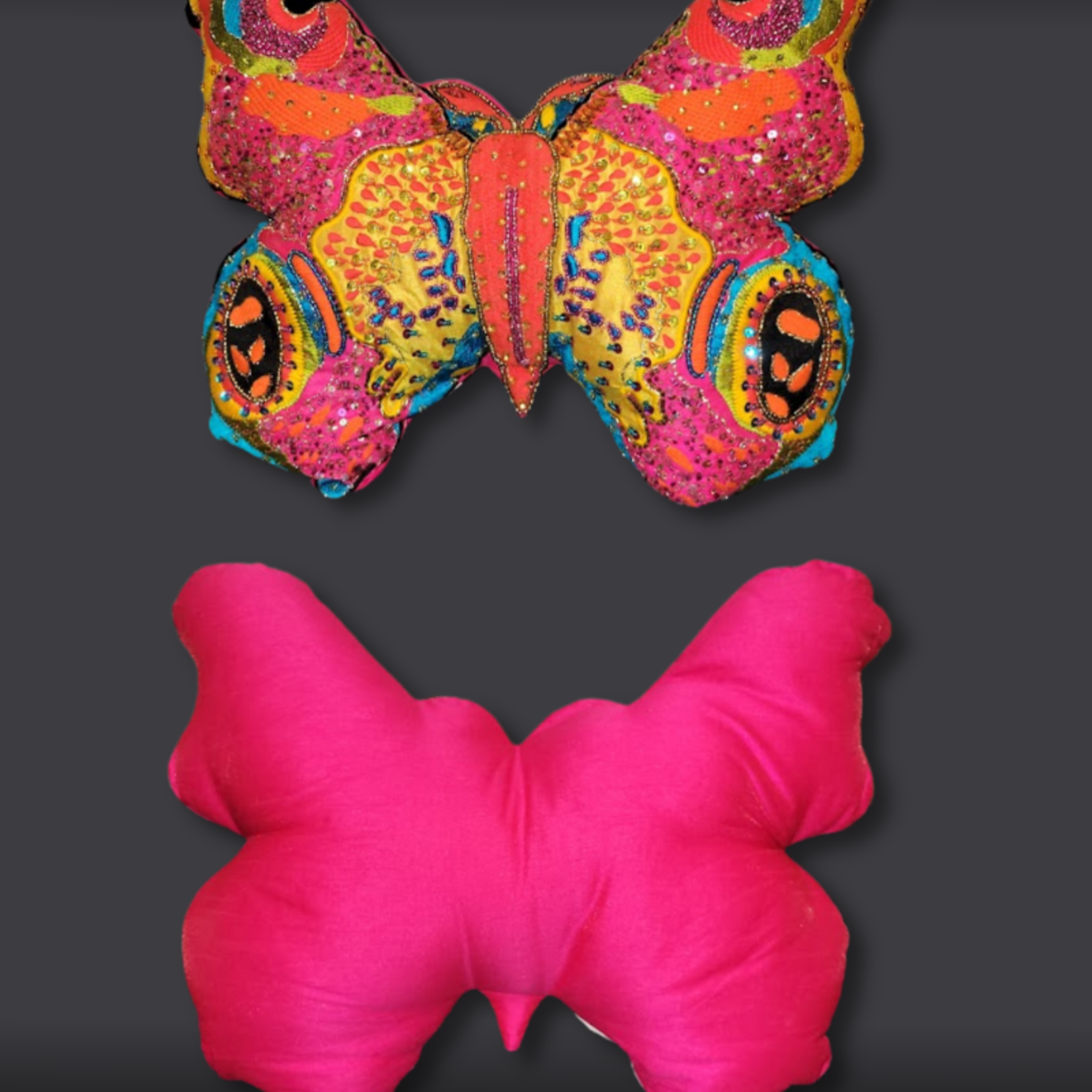 Twos company Butterfly Pillows