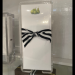 Stevie Streck Designs Lucite Box with Note Card
