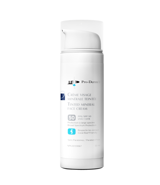 ProDerm Tinted Mineral Face Cream SPF 50