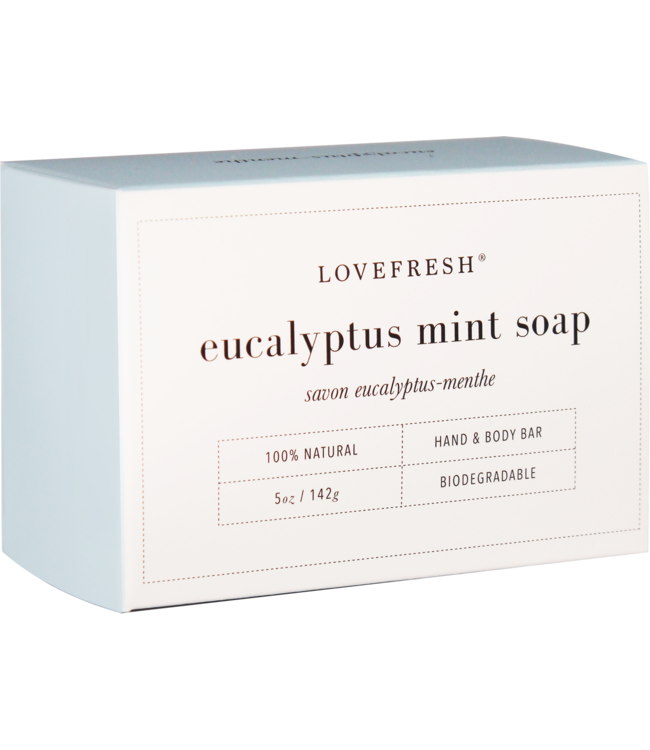 LoveFresh Eucalyptus Mint Soap