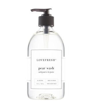 LoveFresh Pear Wash