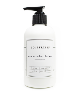 LoveFresh Lemon Verbena Lotion