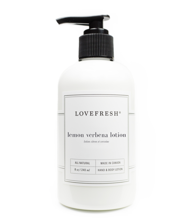 LoveFresh Lemon Verbena Lotion