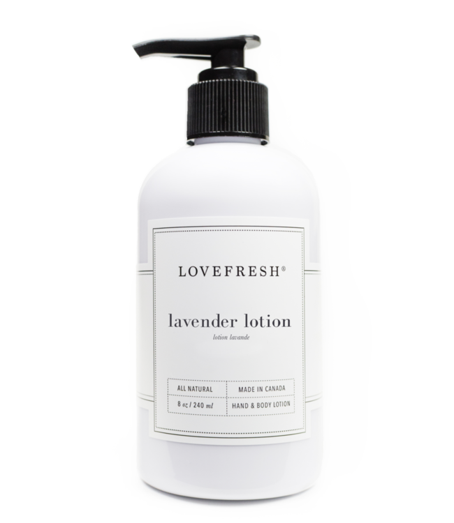 LoveFresh Lavender Lotion
