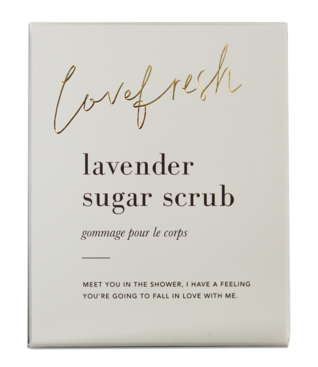 LoveFresh Lavender Sugar Scrub