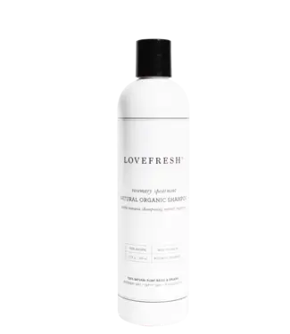 LoveFresh Shampoing naturel organique Menthe et Romarin