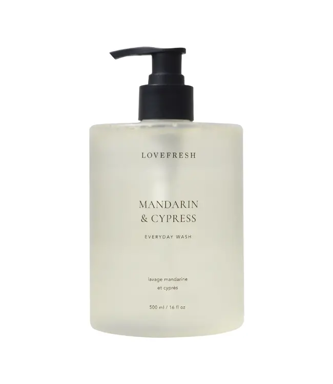 LoveFresh Nettoyant quotidien Mandarine et cypres