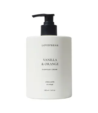 LoveFresh Everyday Cream Vanilla & Orange