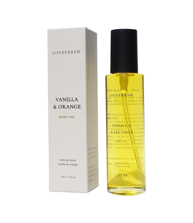 LoveFresh Body Oil Vanilla & Orange