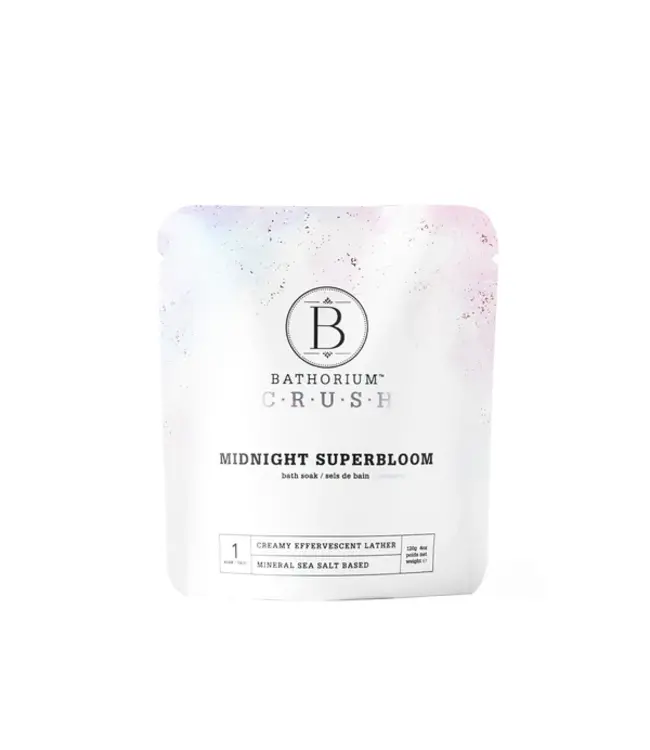 Bathorium Soothing Bath Soak Midnight Superbloom 120g