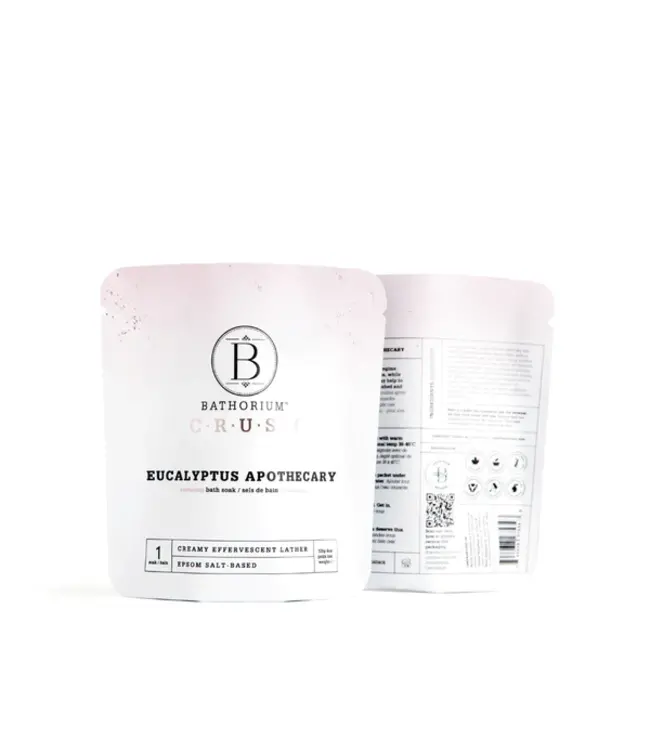Bathorium Restoring Bath Soak  Eucalyptus Apothecary 120g