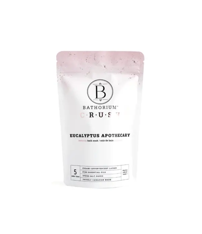 Bathorium Restoring bath soak Eucalyptus Apothecary 600g